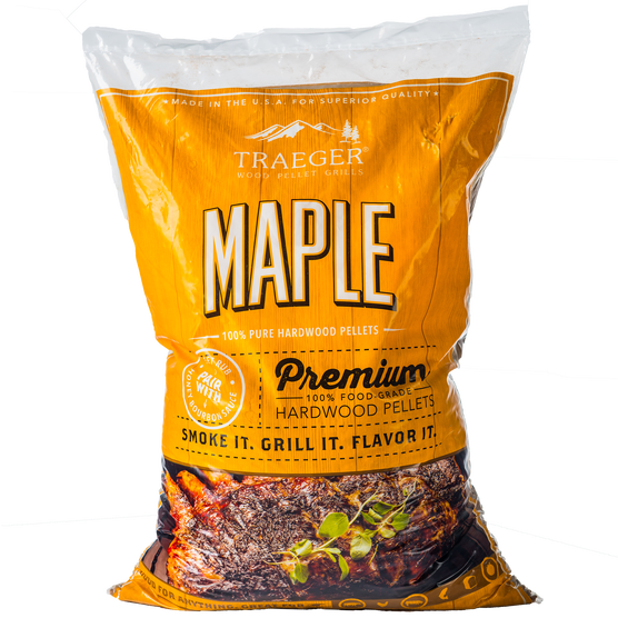 BBQ Hardwood Pellets Maple The Fireman New Zealand