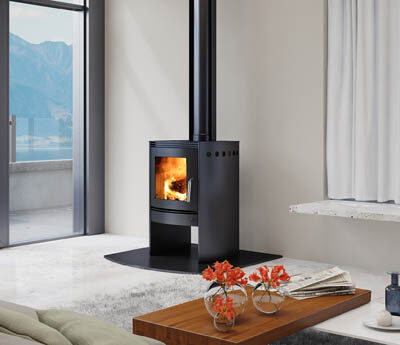 Free Standing Wood Fires - The Fireman - View Our Range