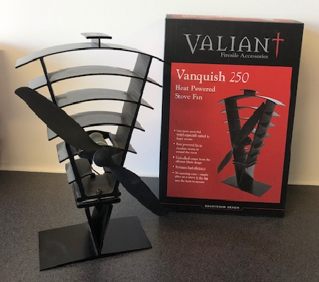 Valiant Vanquish 250 Large Heat Powered - The Fireman New Zealand